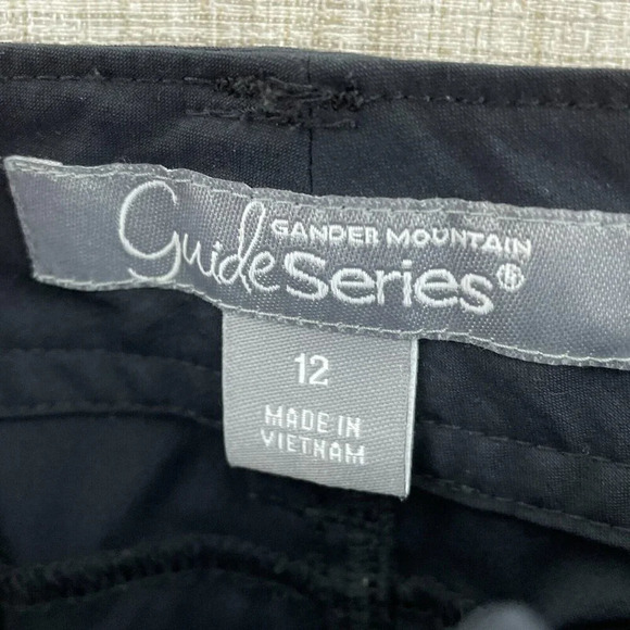 Guide Series Convertible Hiking Activewear Pants Womens 12 Black 1478 - Picture 4 of 10